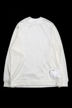 Load image into Gallery viewer, 【SAMPLE SALE】A.F ARTEFACT OVER SIZED DOLMAN LONG PULL OVER / WAFFLE COTTON JERSEY (WHITE)