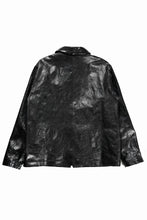 画像をギャラリービューアに読み込む, A TENTATIVE ATELIER MARCEL POOT LEATHER ZIPPER WORKER JACKET / VACCHETTA HORSE LEATHER (BLACK)