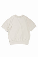 画像をギャラリービューアに読み込む, N/07 BASIC TOP / RIBBED CARDBOARD KNIT JERSEY (LIGHT BEIGE)