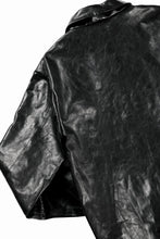 画像をギャラリービューアに読み込む, A TENTATIVE ATELIER MARCEL POOT LEATHER ZIPPER WORKER JACKET / VACCHETTA HORSE LEATHER (BLACK)