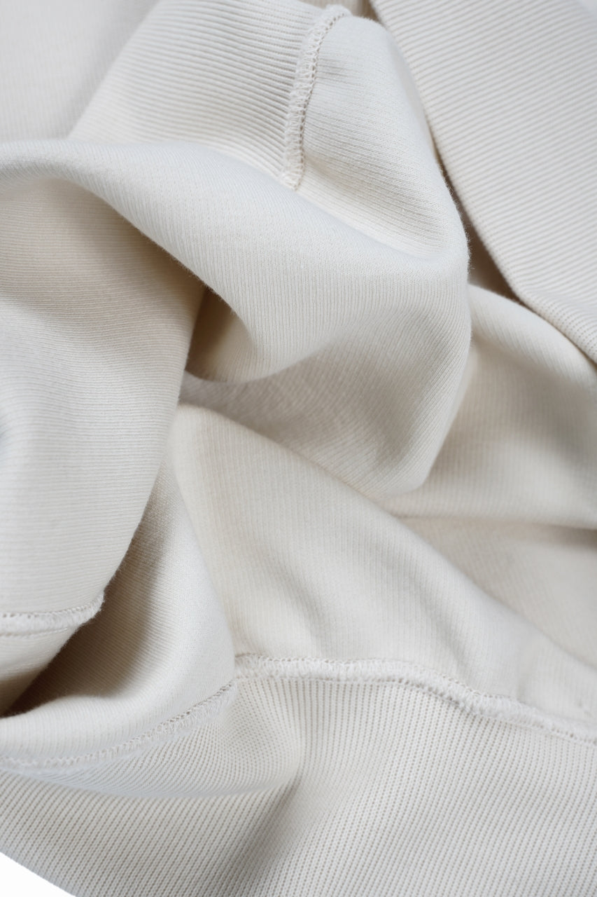 画像をギャラリービューアに読み込む, N/07 BASIC TOP / RIBBED CARDBOARD KNIT JERSEY (LIGHT BEIGE)