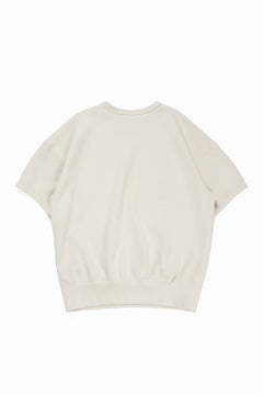 画像をギャラリービューアに読み込む, N/07 BASIC TOP / RIBBED CARDBOARD KNIT JERSEY (LIGHT BEIGE)
