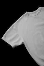 画像をギャラリービューアに読み込む, N/07 BASIC TOP / RIBBED CARDBOARD KNIT JERSEY (WHITE)