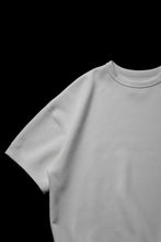 画像をギャラリービューアに読み込む, N/07 BASIC TOP / RIBBED CARDBOARD KNIT JERSEY (WHITE)