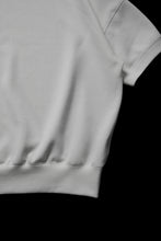 画像をギャラリービューアに読み込む, N/07 BASIC TOP / RIBBED CARDBOARD KNIT JERSEY (WHITE)