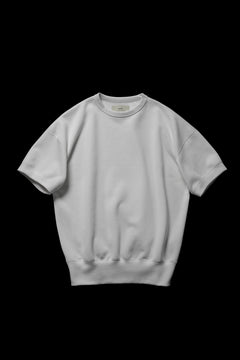 画像をギャラリービューアに読み込む, N/07 BASIC TOP / RIBBED CARDBOARD KNIT JERSEY (WHITE)