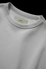 画像をギャラリービューアに読み込む, N/07 BASIC TOP / RIBBED CARDBOARD KNIT JERSEY (WHITE)