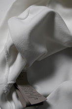 画像をギャラリービューアに読み込む, N/07 BASIC TOP / RIBBED CARDBOARD KNIT JERSEY (WHITE)
