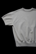 画像をギャラリービューアに読み込む, N/07 BASIC TOP / RIBBED CARDBOARD KNIT JERSEY (LIGHT BEIGE)