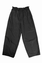 画像をギャラリービューアに読み込む, F/CE. TWIST WOOL WIDE TROUSERS (BLACK)