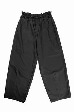 画像をギャラリービューアに読み込む, F/CE. TWIST WOOL WIDE TROUSERS (BLACK)
