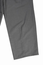 画像をギャラリービューアに読み込む, F/CE. TWIST WOOL WIDE TROUSERS (GRAY)