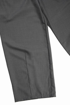 画像をギャラリービューアに読み込む, F/CE. TWIST WOOL WIDE TROUSERS (GRAY)