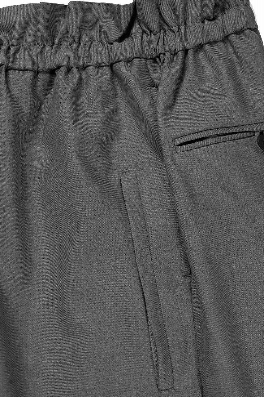 画像をギャラリービューアに読み込む, F/CE. TWIST WOOL WIDE TROUSERS (GRAY)