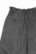 画像をギャラリービューアに読み込む, F/CE. TWIST WOOL WIDE TROUSERS (GRAY)