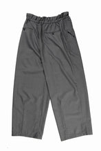 画像をギャラリービューアに読み込む, F/CE. TWIST WOOL WIDE TROUSERS (GRAY)