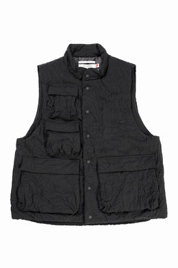 F/CE. INFINITY CREASE PRIMALOFT VEST (BLACK)
