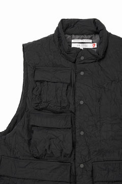画像をギャラリービューアに読み込む, F/CE. INFINITY CREASE PRIMALOFT VEST (BLACK)