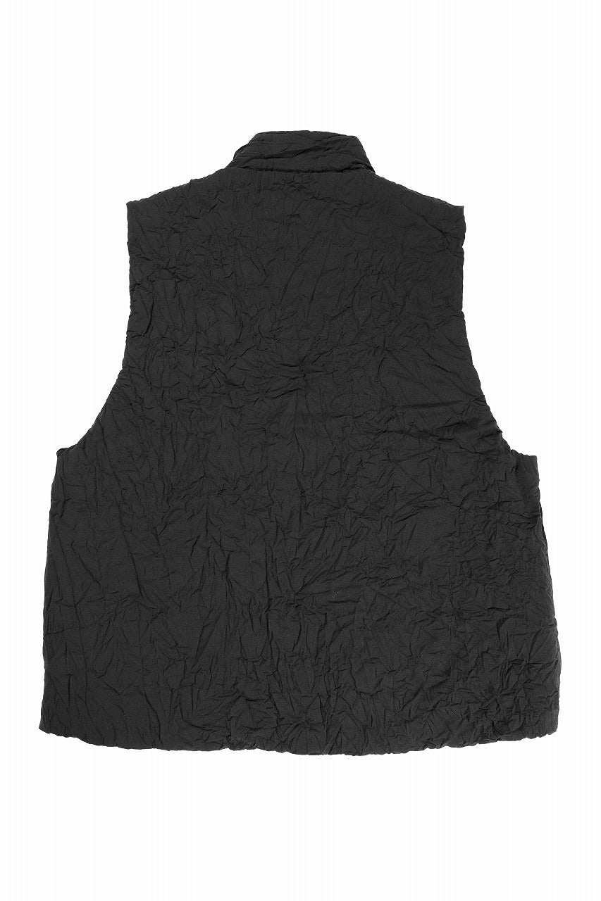 画像をギャラリービューアに読み込む, F/CE. INFINITY CREASE PRIMALOFT VEST (BLACK)