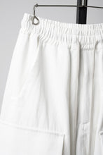 画像をギャラリービューアに読み込む, A.F ARTEFACT CARGO SHORTS / TWILL - COTTON &amp; HEMP (WHITE)