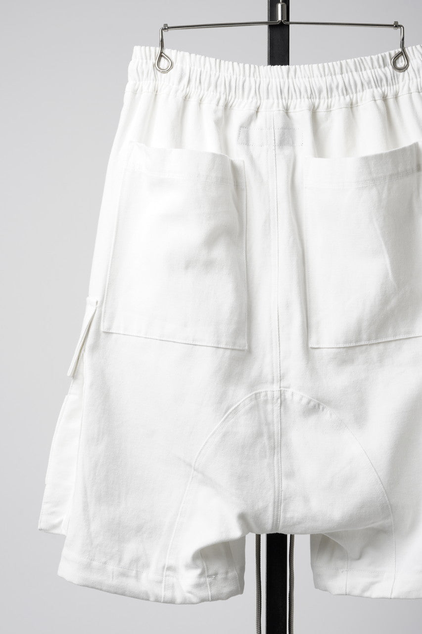 画像をギャラリービューアに読み込む, A.F ARTEFACT CARGO SHORTS / TWILL - COTTON &amp; HEMP (WHITE)