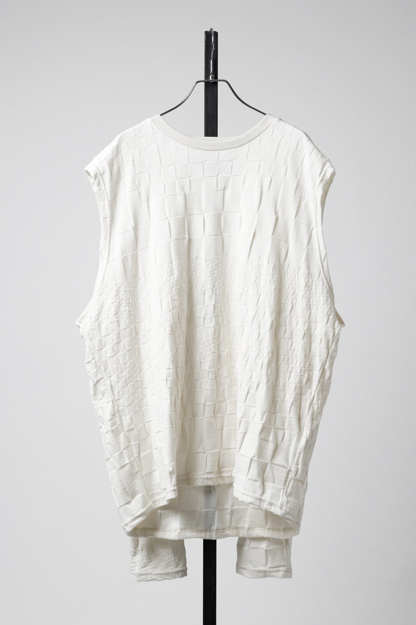 画像をギャラリービューアに読み込む, A.F ARTEFACT GRADIENT PLAID PATTERN SHIVA LONG SLEEVE TOPS (CREAM)