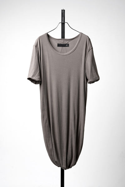 A.F ARTEFACT TWIST LAYERED SHORT SLEEVE TEE (BROWN)