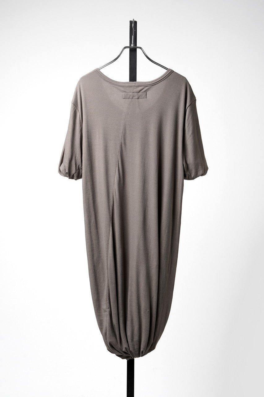 Load image into Gallery viewer, A.F ARTEFACT TWIST LAYERED SHORT SLEEVE TEE (BROWN)