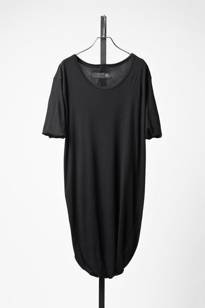 A.F ARTEFACT TWIST LAYERED SHORT SLEEVE TEE (BLACK)