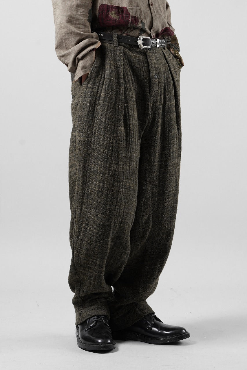 画像をギャラリービューアに読み込む, Aleksandr Manamis exclusive HECTOR ROUGH WINTER PANT (BROWN/GREY)