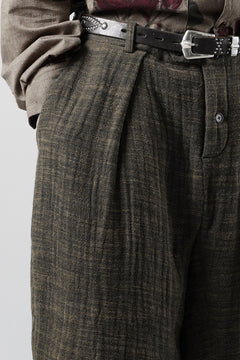 画像をギャラリービューアに読み込む, Aleksandr Manamis exclusive HECTOR ROUGH WINTER PANT (BROWN/GREY)