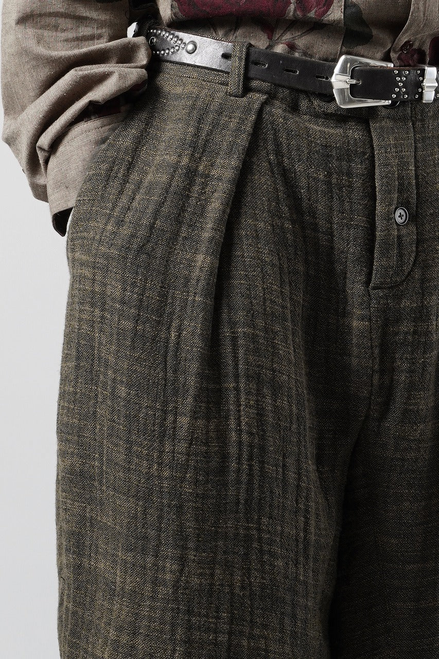 画像をギャラリービューアに読み込む, Aleksandr Manamis exclusive HECTOR ROUGH WINTER PANT (BROWN/GREY)