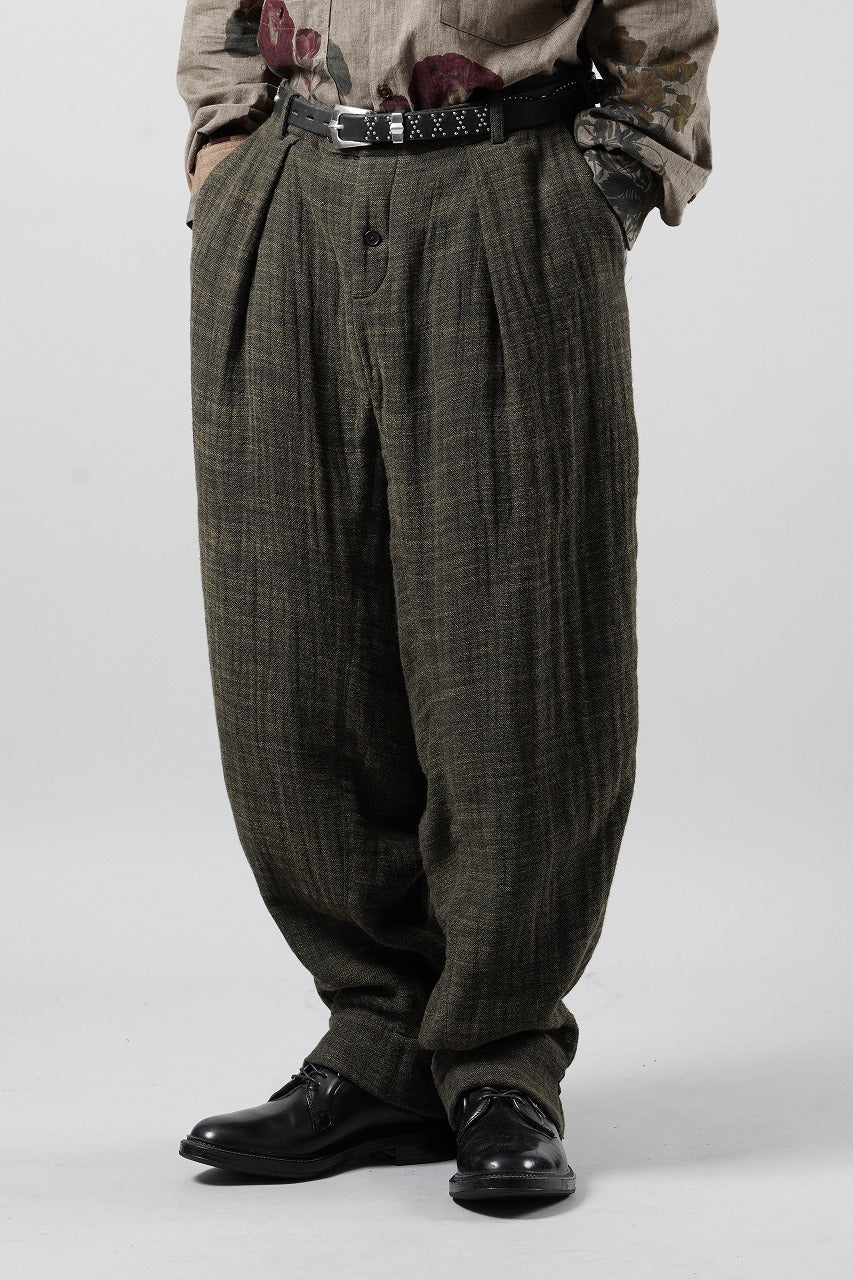 画像をギャラリービューアに読み込む, Aleksandr Manamis exclusive HECTOR ROUGH WINTER PANT (BROWN/GREY)