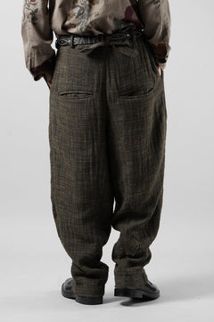 画像をギャラリービューアに読み込む, Aleksandr Manamis exclusive HECTOR ROUGH WINTER PANT (BROWN/GREY)