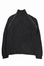 画像をギャラリービューアに読み込む, thom/krom TURTLE NECK KNIT SWEATER / ALPACA WOOL (BLACK)