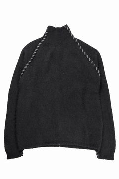 画像をギャラリービューアに読み込む, thom/krom TURTLE NECK KNIT SWEATER / ALPACA WOOL (BLACK)