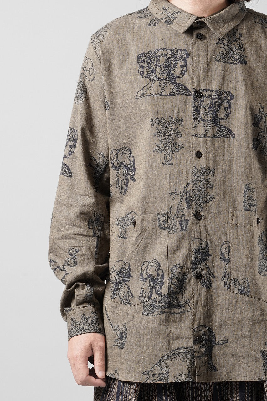 画像をギャラリービューアに読み込む, Aleksandr Manamis BLEU BLEU CLASSIC SHIRT (BLEU BLEU)