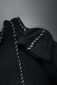 画像をギャラリービューアに読み込む, thom/krom TURTLE NECK KNIT SWEATER / ALPACA WOOL (BLACK)