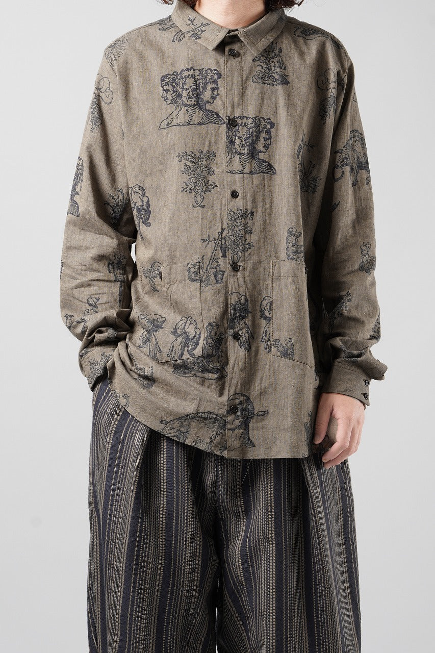 画像をギャラリービューアに読み込む, Aleksandr Manamis BLEU BLEU CLASSIC SHIRT (BLEU BLEU)