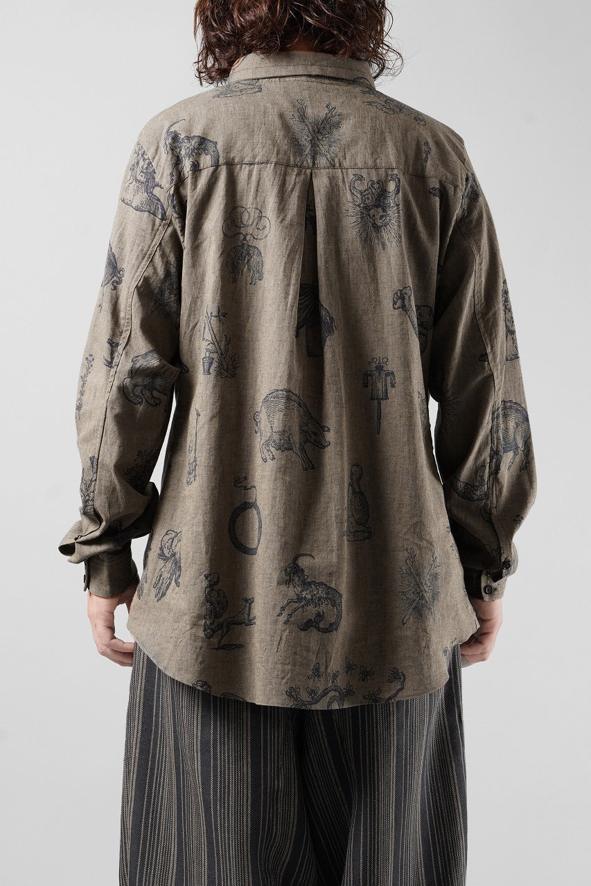 画像をギャラリービューアに読み込む, Aleksandr Manamis BLEU BLEU CLASSIC SHIRT (BLEU BLEU)