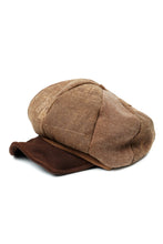 Load image into Gallery viewer, ierib exclusive Casquette / Vintage SAKABUKURO × Lamb Suede Leather (BROWN #A)