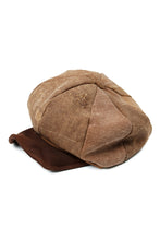 Load image into Gallery viewer, ierib exclusive Casquette / Vintage SAKABUKURO × Lamb Suede Leather (BROWN #A)