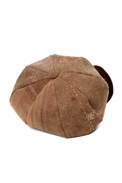 Load image into Gallery viewer, ierib exclusive Casquette / Vintage SAKABUKURO × Lamb Suede Leather (BROWN #A)