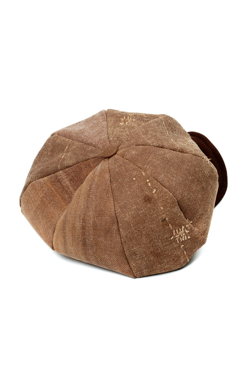 Load image into Gallery viewer, ierib exclusive Casquette / Vintage SAKABUKURO × Lamb Suede Leather (BROWN #A)