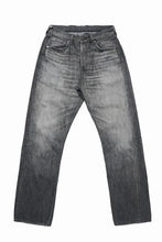 Load image into Gallery viewer, FULLCOUNT "Dartford" 1101BKSSHW Straight Jeans / 11.5oz Zimbabwe Selvedge Denim (BLACK / VINTAGE FADED)