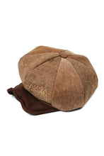 Load image into Gallery viewer, ierib exclusive Casquette / Vintage SAKABUKURO × Lamb Suede Leather (BROWN #B)
