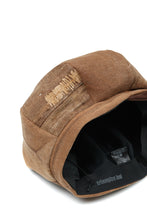 Load image into Gallery viewer, ierib exclusive Casquette / Vintage SAKABUKURO × Lamb Suede Leather (BROWN #B)