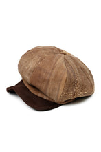 Load image into Gallery viewer, ierib exclusive Casquette / Vintage SAKABUKURO × Lamb Suede Leather (BROWN #B)