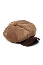 Load image into Gallery viewer, ierib exclusive Casquette / Vintage SAKABUKURO × Lamb Suede Leather (BROWN #B)
