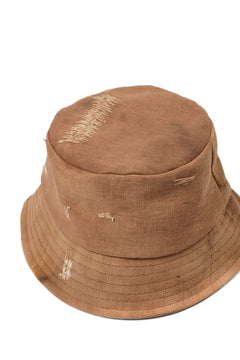 Load image into Gallery viewer, ierib exclusive Bucket Hat / Vintage SAKABUKURO (BROWN #A)